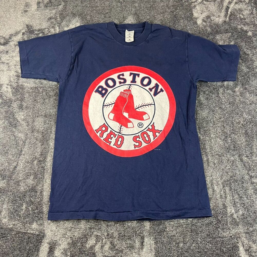 Fruit of the Loom Navy Blue Boston Red Sox Tee
